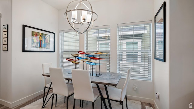 319 N 750 E, Vineyard, UT 84059 - dining space with a chandelier and healthy amount of natural light