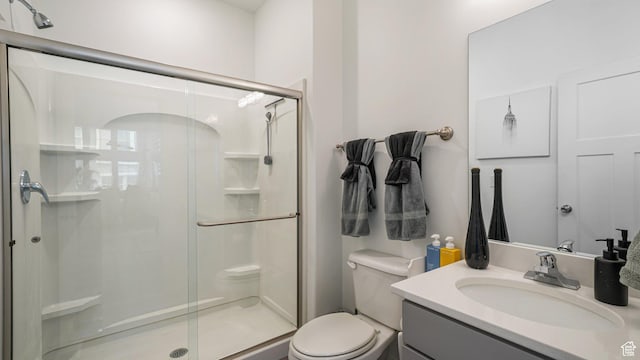 319 N 750 E, Vineyard, UT 84059 - bathroom featuring a shower stall and vanity