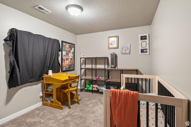 2319 N Penstemon Way, Lehi, UT 84043 - carpeted bedroom with baseboards and a textured ceiling