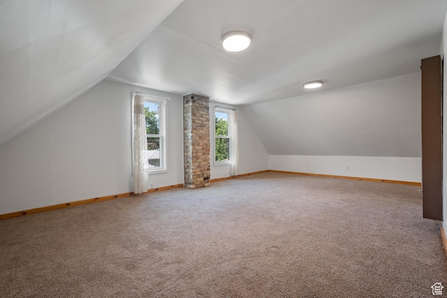 1145 Kensington Ave, Salt Lake City, UT 84105 - bonus room featuring lofted ceiling and carpet flooring