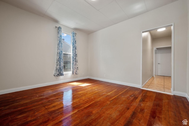 1145 Kensington Ave, Salt Lake City, UT 84105 - empty room with wood-type flooring and baseboards