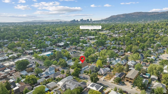 1145 Kensington Ave, Salt Lake City, UT 84105 - drone / aerial view of a mountain backdrop