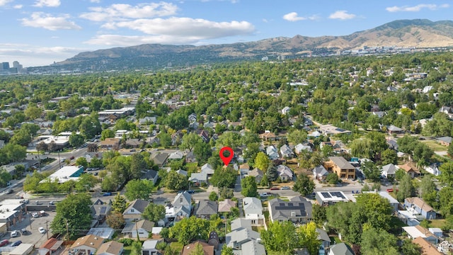 1145 Kensington Ave, Salt Lake City, UT 84105 - aerial view of property and surrounding area featuring mountains