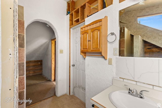 503 S Cottonwood Dr, Brookside, UT 84782 - bathroom featuring vanity and tile patterned flooring