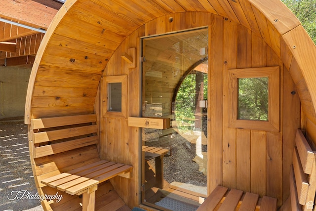 503 S Cottonwood Dr, Brookside, UT 84782 - relaxing sauna / steam room with wooden walls