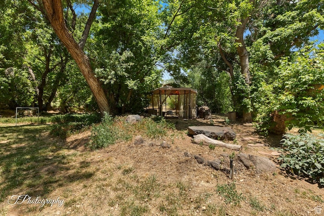 503 S Cottonwood Dr, Brookside, UT 84782 - view of yard with a gazebo
