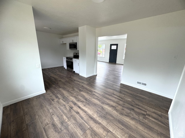 434 W Alta View Dr S, Midvale, UT 84047 - unfurnished living room with dark wood finished floors