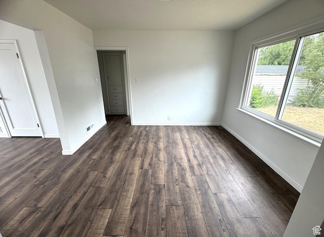 434 W Alta View Dr S, Midvale, UT 84047 - empty room featuring dark wood-type flooring and baseboards