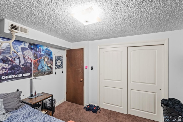 1602 S 550 W, Woods Cross, UT 84087 - carpeted bedroom featuring a textured ceiling and a closet