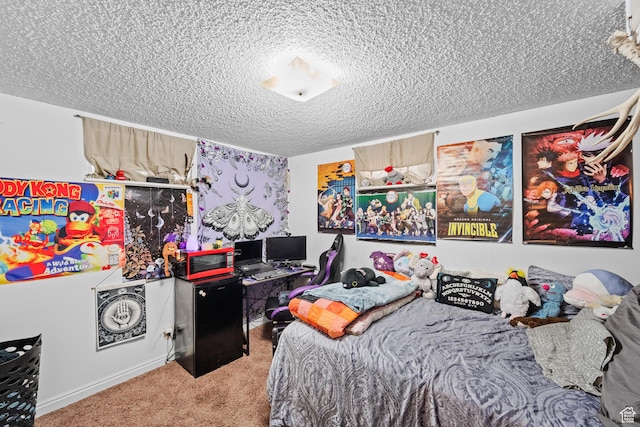 1602 S 550 W, Woods Cross, UT 84087 - carpeted bedroom featuring a textured ceiling