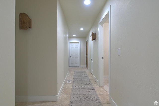 5133 N Cove Canyon Dr Unit 200, Park City, UT 84098 - hallway featuring recessed lighting and baseboards