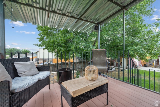 3305 W Kingsbrook Ave S Unit 148, Taylorsville, UT 84129 - view of wooden deck