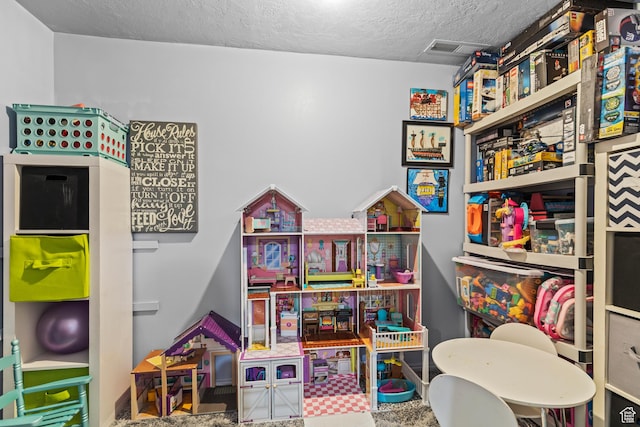 528 W 650 S, Richfield, UT 84701 - game room with a textured ceiling and tile patterned floors