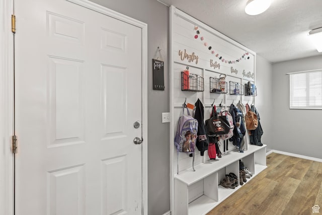 528 W 650 S, Richfield, UT 84701 - mudroom with wood finished floors and a textured ceiling