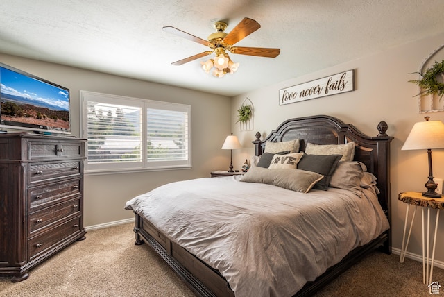 576 Mayo Dr N, Tooele, UT 84074 - bedroom with light colored carpet and ceiling fan