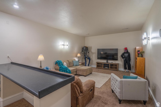 16 N Lions Head Cir, Washington, UT 84780 - living area featuring light colored carpet and baseboards
