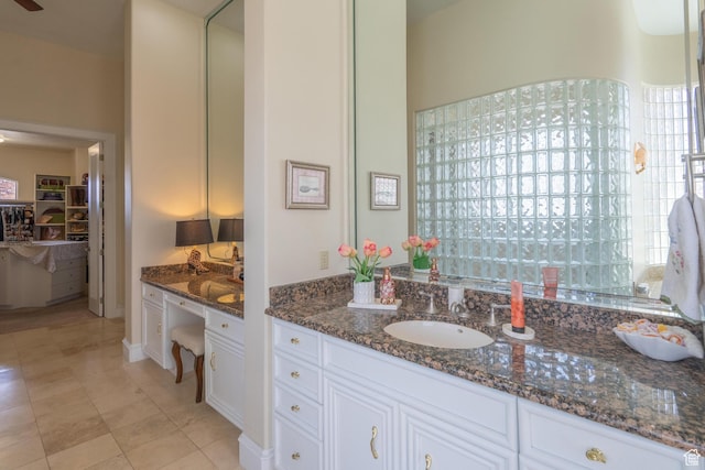 16 N Lions Head Cir, Washington, UT 84780 - full bathroom with vanity and tile patterned floors