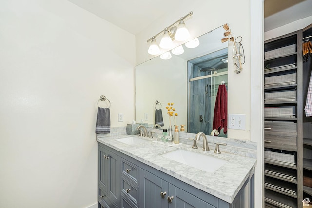 5883 S Jared Way E, South Ogden, UT 84403 - bathroom featuring double vanity