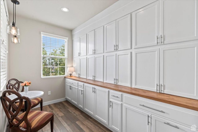 5328 W S Jordan Pkwy S, South Jordan, UT 84009 - living area featuring recessed lighting and dark wood-style floors