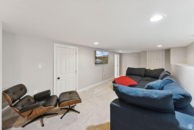 1873 S Lincoln St E, Salt Lake City, UT 84105 - living room with light colored carpet and recessed lighting