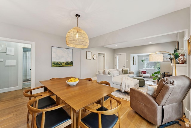 1873 S Lincoln St E, Salt Lake City, UT 84105 - dining room with light wood-type flooring and recessed lighting