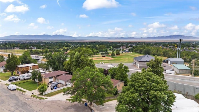 388 S Golden Circle Dr E, Fruit Heights, UT 84037 - aerial perspective of suburban area with a mountainous background