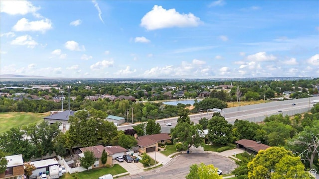 388 S Golden Circle Dr E, Fruit Heights, UT 84037 - aerial view of residential area with a tree filled landscape