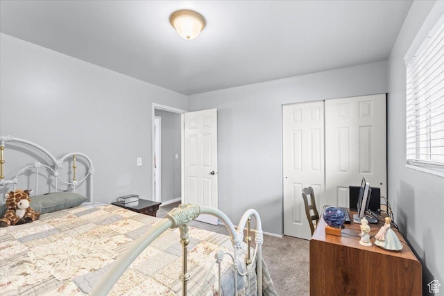 388 S Golden Circle Dr E, Fruit Heights, UT 84037 - carpeted bedroom with a closet and a desk