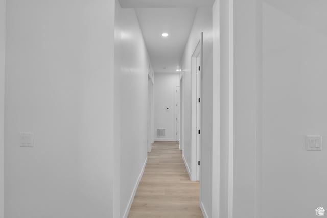 1147 S 3170 E Unit 207, Spanish Fork, UT 84660 - corridor featuring recessed lighting and light wood-type flooring