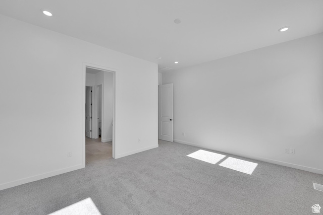 1147 S 3170 E Unit 207, Spanish Fork, UT 84660 - carpeted empty room featuring recessed lighting