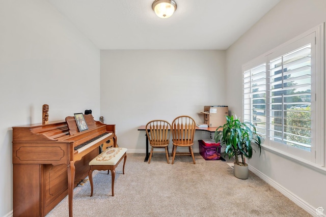 588 S 350 E, Pleasant Grove, UT 84062 - living area with plenty of natural light, carpet floors, and an office area