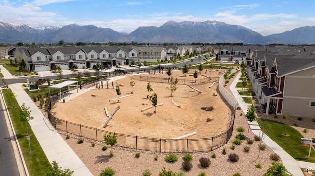 356 N Starboard Ln Unit 1555, Saratoga Springs, UT 84045 - view of mountain backdrop featuring nearby suburban area