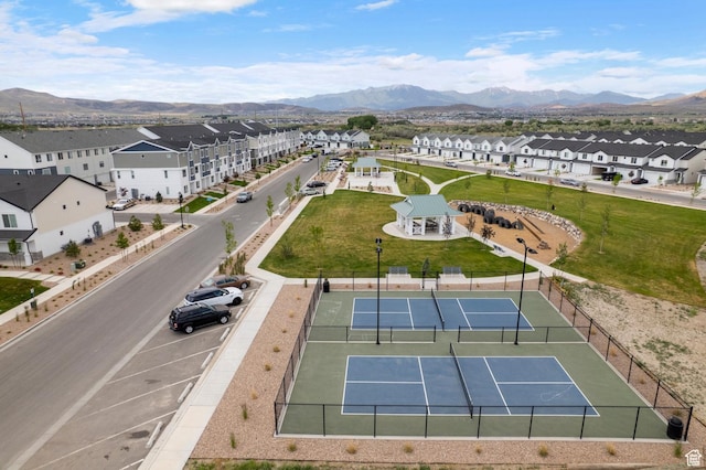 356 N Starboard Ln Unit 1555, Saratoga Springs, UT 84045 - aerial perspective of suburban area featuring a mountain backdrop