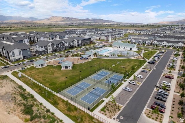 356 N Starboard Ln Unit 1555, Saratoga Springs, UT 84045 - aerial perspective of suburban area with a mountain backdrop