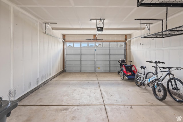 356 N Starboard Ln Unit 1555, Saratoga Springs, UT 84045 - garage featuring a garage door opener