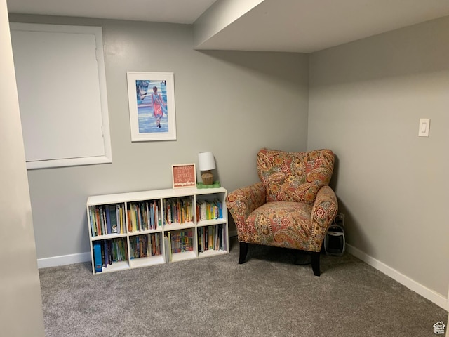 2425 Van Buren Ave, Ogden, UT 84401 - sitting room featuring carpet flooring and baseboards