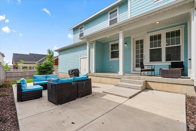 5131 W Mellow Way S, South Jordan, UT 84009 - covered porch with an outdoor hangout area