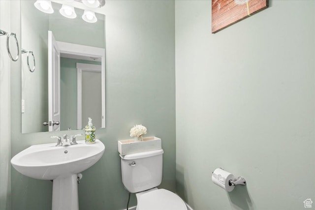5131 W Mellow Way S, South Jordan, UT 84009 - bathroom with toilet and a sink