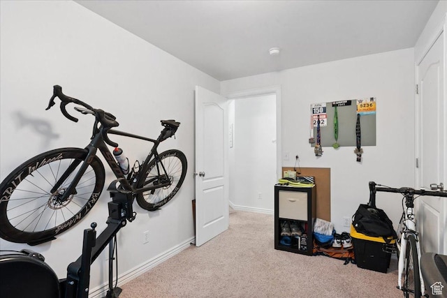 656 W 1310 N, Lehi, UT 84043 - workout room featuring carpet flooring and baseboards
