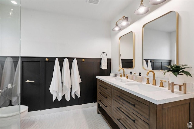 656 W 1310 N, Lehi, UT 84043 - bathroom with double vanity and toilet