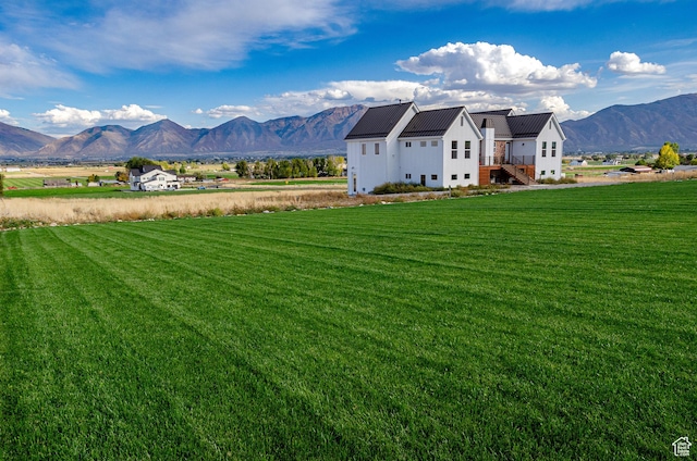 5958 W Sunridge View Ln, Payson, UT 84651 - view of mountain background with rural landscape