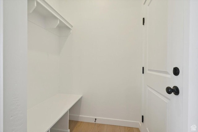 723 N Plainsman Dr Unit 109, Spanish Fork, UT 84660 - mudroom featuring light wood finished floors and baseboards