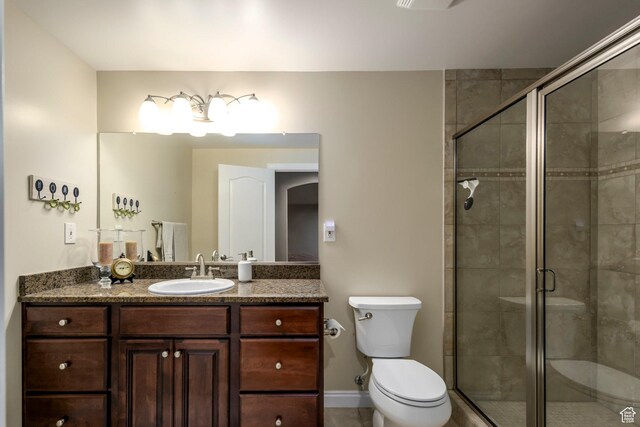 10453 N Canterbury Pl, Highland, UT 84003 - full bath featuring vanity and a stall shower