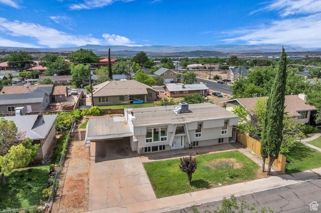 328 Pectol St, Washington, UT 84780 - aerial perspective of suburban area with a mountain backdrop