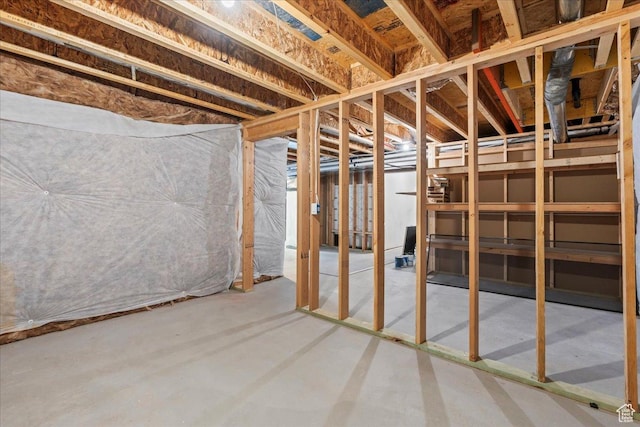6153 W Poplar View Dr, South Jordan, UT 84009 - view of unfinished basement