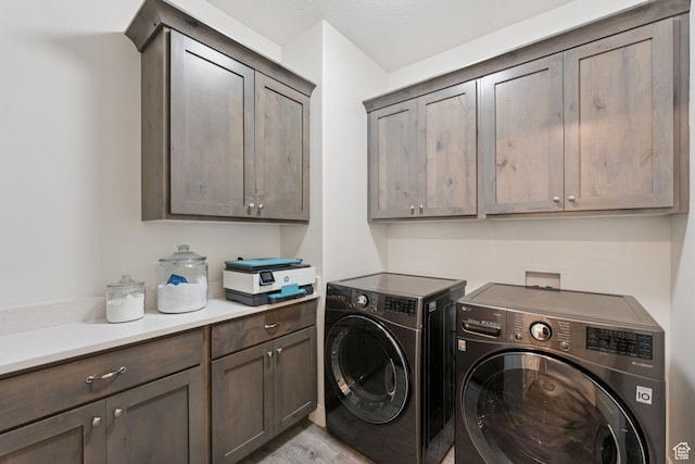 1968 W Silver Leaf Dr S, Mapleton, UT 84664 - laundry area with washer and clothes dryer and cabinet space