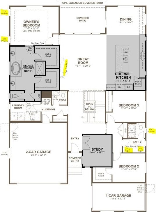 272 E Polaris Dr Unit 111, Saratoga Springs, UT 84045 - view of floor plan / room layout