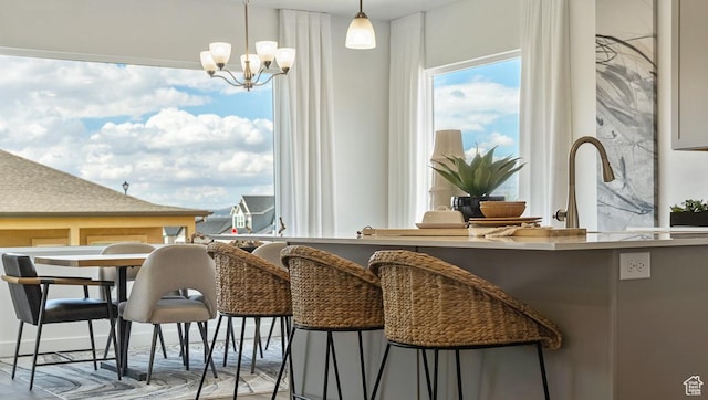 812 N 1750 E Unit 148, Salem, UT 84653 - dining area featuring a chandelier