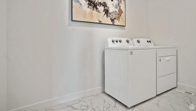 812 N 1750 E Unit 148, Salem, UT 84653 - laundry room featuring independent washer and dryer and light marble finish floors