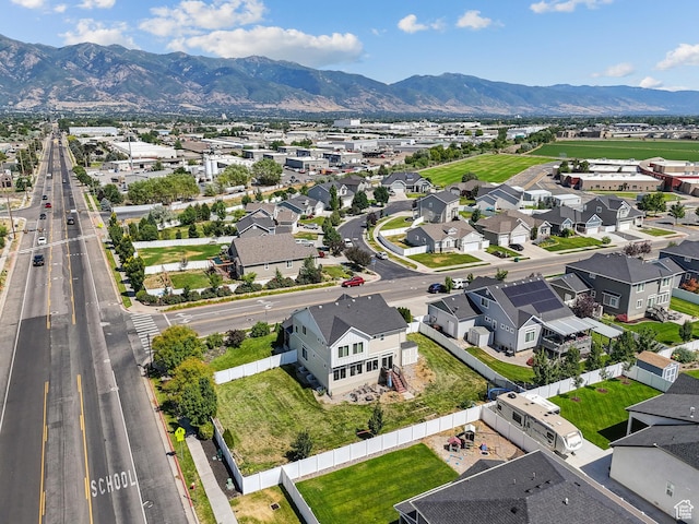 979 N Cold Creek Way, Layton, UT 84041 - aerial view of residential area with mountains